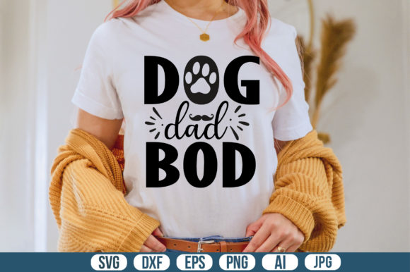 Dog Dad Bod Svg