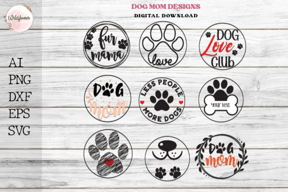 Dog Lover Keychain Svg