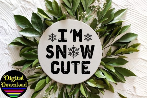 I m Snow Cute Svg T Shirt Design